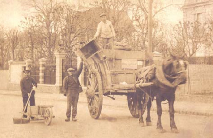 Entreprise de collecte des déchets Henri Fisseux de Chatou, 1913